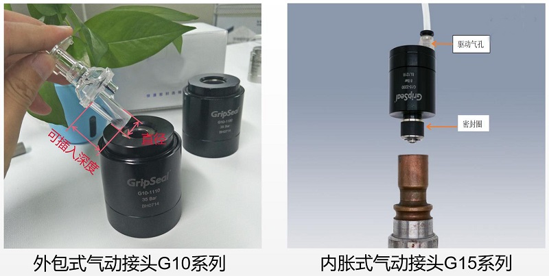 自动化气密测试接头 自动化气密测试接头